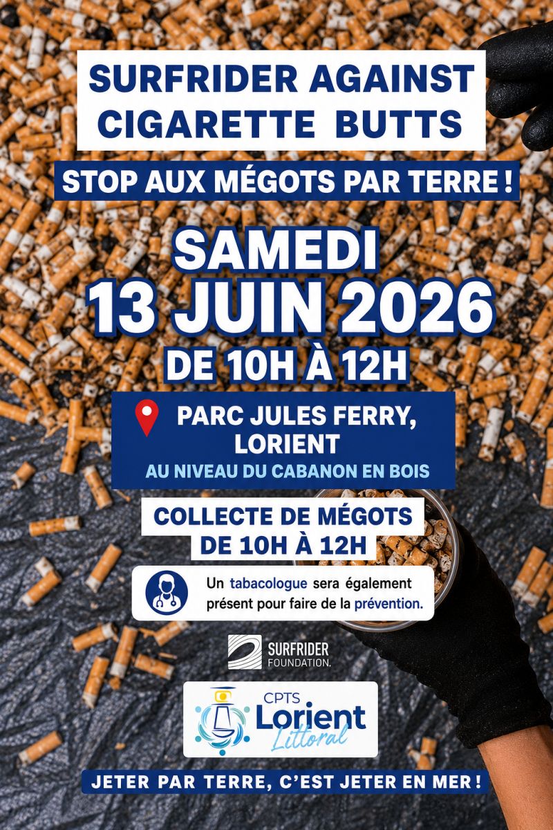 Stop aux mégots par terre
