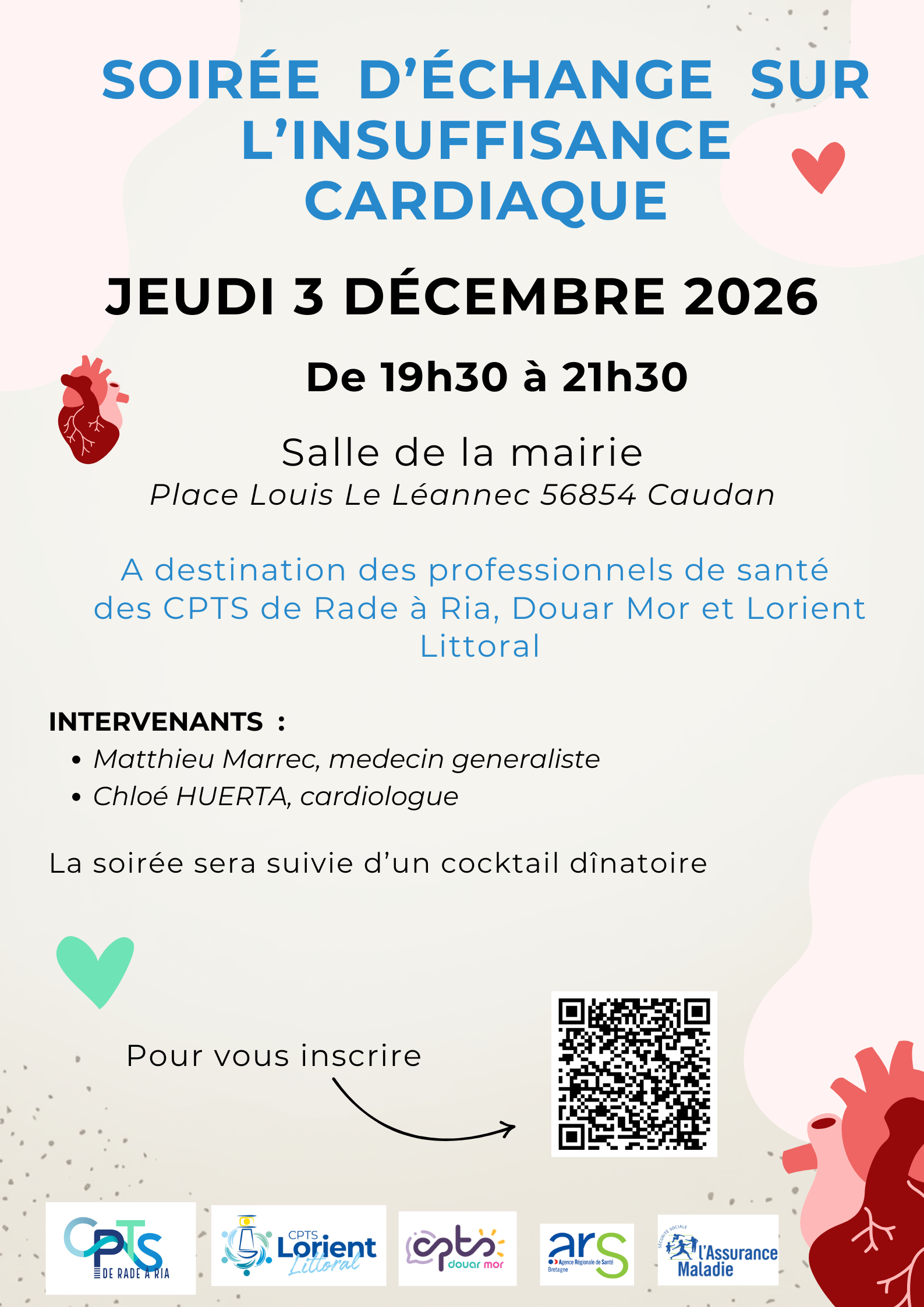 Soirée d’échange sur l’insuffisance cardiaque