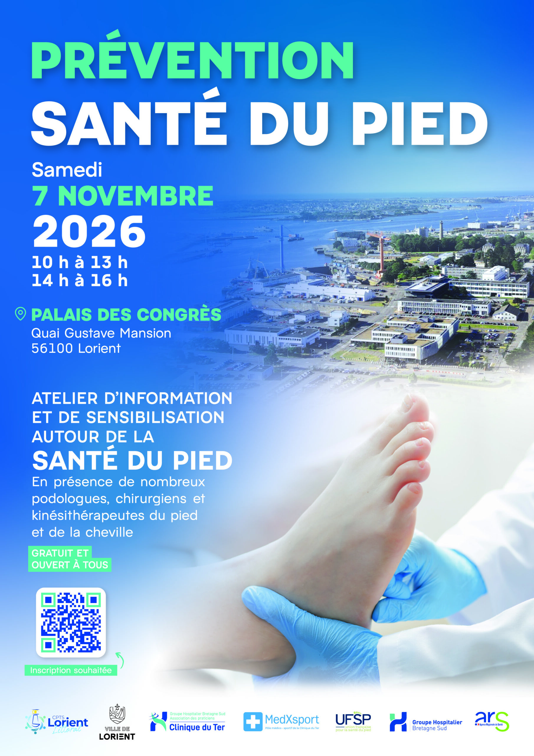 Prenez soin de vos pieds et de vos chevilles !
